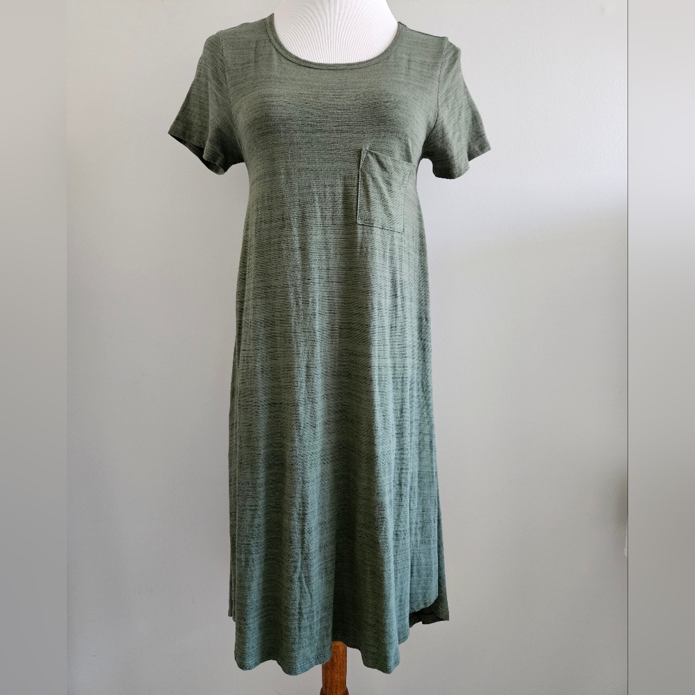 LuLaRoe | Green T-Shirt Dress